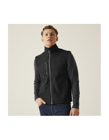 R-TRA858-Honestly Made Recycled Softshell Bodywarmer